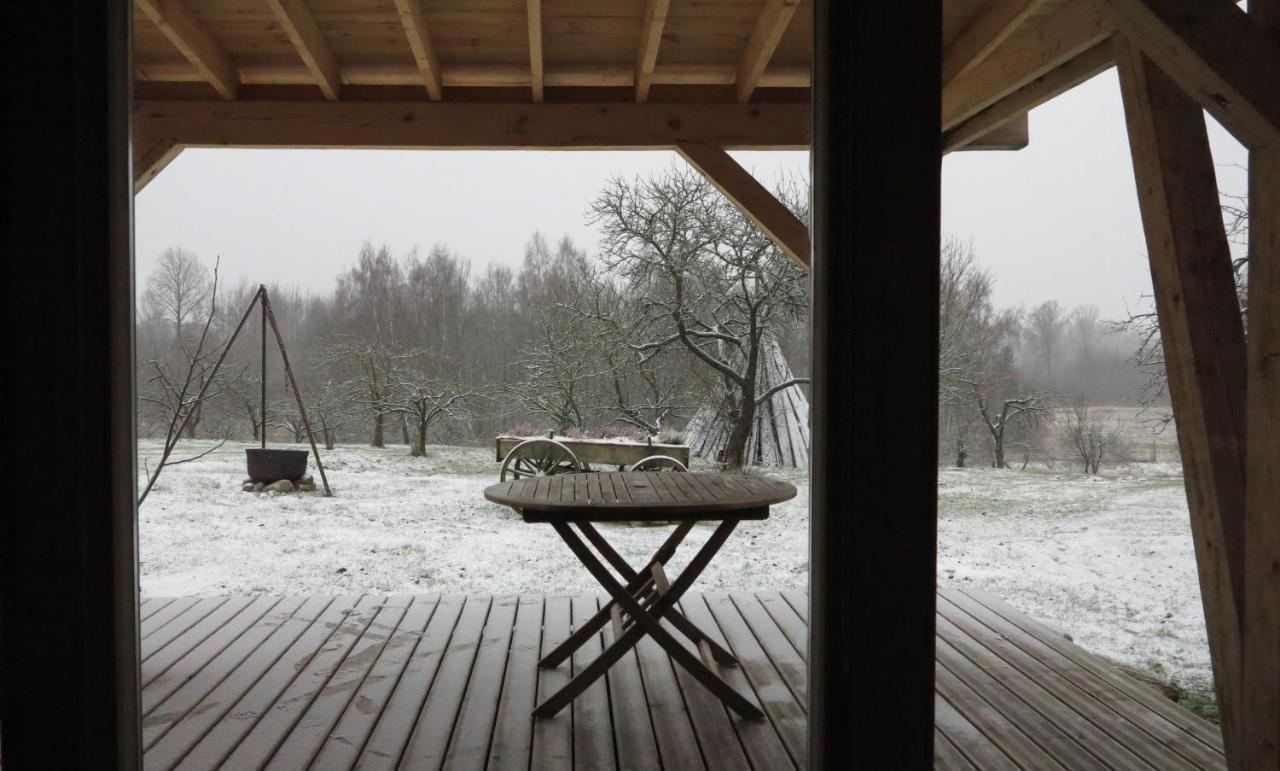 Mednieki Kalvene Guest House Krusati Luaran gambar